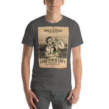Load image into Gallery viewer, Short-Sleeve Unisex T-Shirt - Cure For Scurvy Label